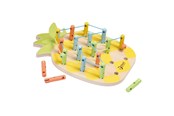 Treleker - Classic World Wooden Pineapple Connecting Game 21 pcs. - 20181