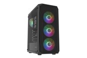 Kabinett - Natec Fury Shobo SH4F RGB - Kabinett - Tower - Svart - NFO-2154