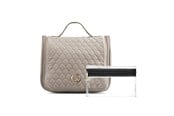 Annen personlig pleie - Cimi Gillian Jones - Organizer Cosmetic Bag Beige velour - 5713982011289