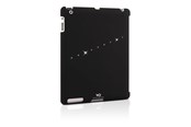 Nettbrett - Deksler og etui - WHITE DIAMONDS Sash Cover for iPad 3rd/4th Generation black - 1210TSARI6