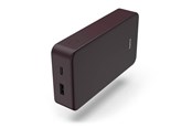 Nødlader - Hama Powerbank Colour 20 20000mAh USB-C+USB-A Plum Nødlader - 20000 mAh - 00201715