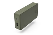 Nødlader - Hama Powerbank Colour 20 20000mAh USB-C+USB-A Green Nødlader - Grønn - 20000 mAh - 00201716