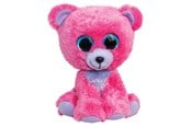 Dukker, Bamser & Utstyr - Lumo Stars Cuddly Toy - Bear Raspberry 15cm - 54967