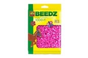 Kreative leker - SES Iron-on Beads - Neon Pink 1000pcs. - 00718