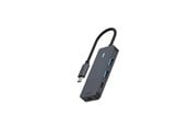 USB-hub - RAPOO UCH-4003 USB-C to USB-A & USB-C Hub USB-hub - 4 porter - Svart - 11418