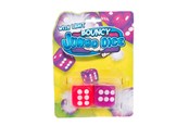 Brettspill & Puslespill - Pocket Money Bouncy Dice With Light 2-Pack - 621176