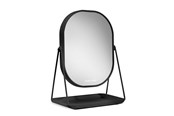 Sminkespeil - Gillian Jones Table Mirror With Tray Black - 5713982011456