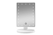 Sminkespeil - Gillian Jones  Makeup Mirror w. Heart LED Light & Touch Function White - 5713982011500