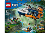 LEGO® - LEGO City 60437 Jungelutforskerens helikopter-baseleir - 60437