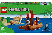 LEGO® - LEGO Minecraft 21259 På tokt med sjørøverskip - 21259