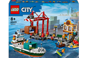 LEGO® - LEGO City 60422 Havneområde med lasteskip - 60422