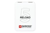 Nødlader - SKross RELOAD 5 Nødlader - Hvit - 5000 mAh - 1.400120