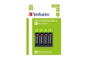 Kamerabatteri & Batterigrep - Verbatim Premium battery - 4 x AAA / HR03 - NiMH - 49514