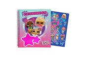 Skole - L.O.L. LOL. Notebook with sticker sheet - LL03003