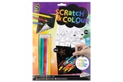 Kreative leker - Grafix Craft set Scratch and Colors A4 - 220010