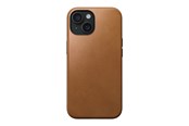 Mobil - Deksel og etui - Nomad Modern Leather Case - english tan - iPhone 15 - NM01606185