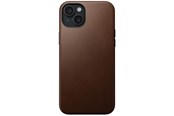 Mobil - Deksel og etui - Nomad Modern Leather Case - brown - iPhone 15 Plus - NM01610885