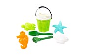 Utendørsleker - Cavallino Toys Cavallino Safari Classic Bucket Set with Sand Shapes Green 9 pcs. - 9445SF01