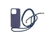 Mobil - Deksel og etui - Mobile Origin Lanyard Case - blue - iPhone 15 Pro - LYC-S-BLU-15PRO