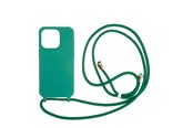 Mobil - Andre tilbehør - Mobile Origin Lanyard Case - dark green - iPhone 15 Pro - LYC-S-GRN-15PRO