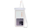 Mobil - Deksel og etui - Mobile Origin Waterproof floating case 6.8" - white/orange - DBXL-WHT-ORG01