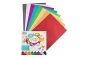 Arts & Crafts - Tilbehør - Creative Craft Group Glitter Paper A4 8 Sheets 150gsm - CR0018/GE