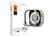 Smartklokke - Tilbehør - Spigen Glass tR Slim Pro 1 Pack - titanium - Apple Watch Ultra 2/Ultra 49mm - AGL06161