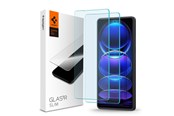 Mobil - Beskyttelsesglass - Spigen Glass tR Slim 2 Pack - Xiaomi Redmi Note 12 Pro 5G/Redmi Note 12 Pro+ 5G/POCO X5 Pro 5G - AGL06045