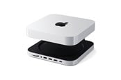 Dokkingstasjon - Satechi Stand & Hub For Mac Mini / Studio With NVMe SSD Enclosure - ST-GMMSHS