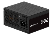 Strømforsyning (PSU) - Corsair SF Series SF850 (2024) Strømforsyning (PSU) - 850 Watt - 92 mm - ATX 3.1 - 80 Plus Platinum sertifisert - CP-9020256-EU