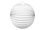 Barnerom - Globos Paper Lantern Round White 25cm - 6272