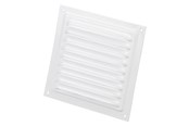 Ventilation - Duka Jalousie grid 200x200 mm white - 127144