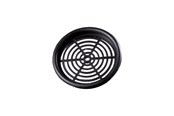 Ventilation - Duka Cabinet grid Type 61.2 Ø 60 mm black - 348823