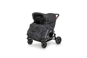 Barnevogner & Sportsvogner - Babytrold Rain cover twin stroller black - 21-17