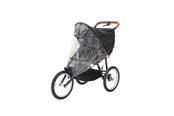 Barnevogner & Sportsvogner - Trille Raincover Jogger With opening in Top Black - 21-10-1