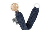 Babyutstyr - Smallstuff - Dummychain Fishbone - Dark Denim - 42002-04