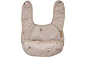 Babyutstyr - Smallstuff - Eating Bib Small w. Pocket Dolls - 27004-02