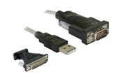 Nettverksadapter - DeLOCK - serial adapter - USB - RS-232 - 61308