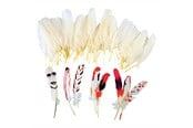 Arts & Crafts - Tilbehør - Colorations - White Feathers 48pcs. - WHFEAT