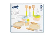 Treleker - Small Foot - Wooden Cooking Utensils and Tableware Set 15dlg. - 11098