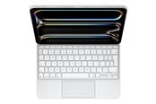 Tastatur - Apple Magic Keyboard for iPad Pro 11‑inch (M4) - British English - White - Tastatur & Foliosett - Engelsk - Hvit - MWR03B/A