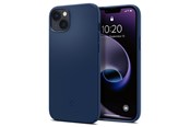 Mobil - Deksel og etui - Spigen Silicone Fit MagSafe - navy blue - iPhone 14 Plus - ACS04921