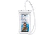 Mobil - Deksel og etui - Spigen Aqua Shield WaterProof Floating Case A610 1 Pack - white - ACS06010