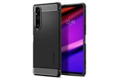 Mobil - Deksel og etui - Spigen Rugged Armor - black - Sony Xperia 1 V - ACS06204