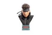 Reklameartikler - First 4 Figures - Metal Gear Solid Life-Size Bust Resin Statue: Solid Snake (Standard Edition) - Figur - 5060316625965