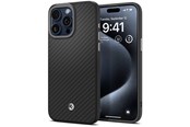 Mobil - Deksel og etui - Spigen Enzo Aramid - matte black - iPhone 15 Pro Max - ACS07044