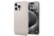 Mobil - Deksel og etui - Spigen Liquid Air - titanium - iPhone 15 Pro Max - ACS07212