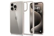 Mobil - Deksel og etui - Spigen Ultra Hybrid - titanium - iPhone 15 Pro - ACS07214