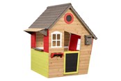 Utendørsleker - SwingKing Wooden Playhouse Fairytale - 7850008