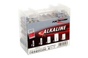 Batteri - ANSMANN battery - 14 x AAA - Alkaline - with 12 x AA 4 x C 4 x D and 1 x E-block 9V batteries - 1520-0004